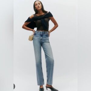 NWOT REFORMATION ABBY HIGH RISE JEAN